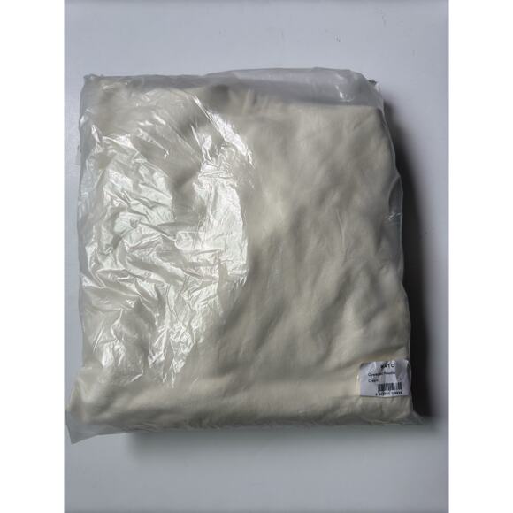 WATC Studios Oversized Pullover Hoodie Made In Portugal Size Large NEW! Cream - Picture 2 of 6